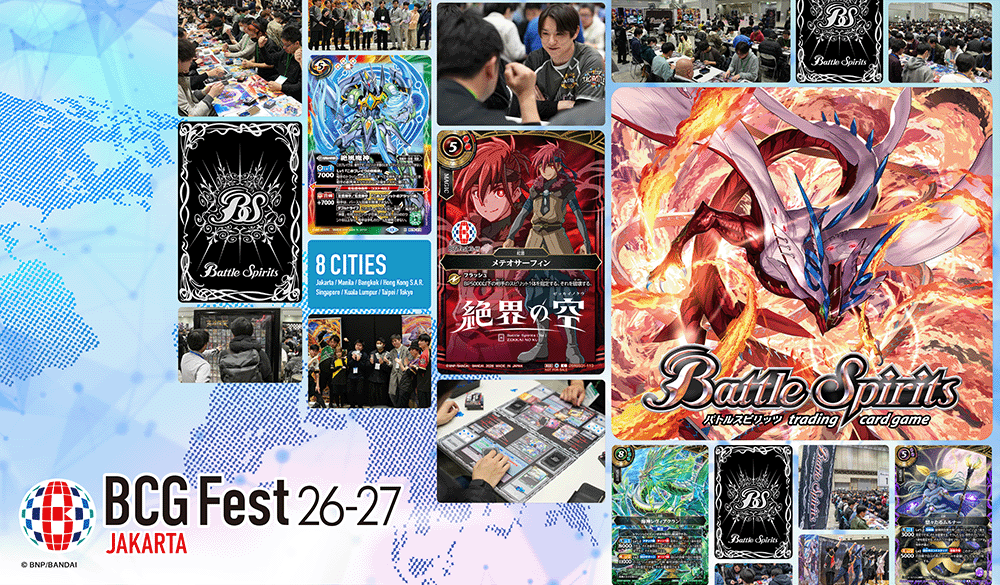 BANDAI CARD GAMES Fest 26-27 <br>in JAKARTA