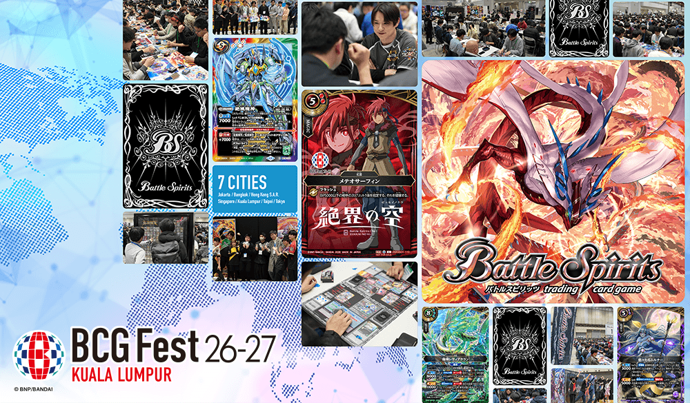 BANDAI CARD GAMES Fest 26-27 <br>in KUALA LUMPUR
